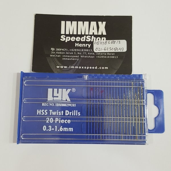 Rojokan Spuyer Mainjet Pilotjet Microbox 20Pc 0.3Mm - 1.6Mm Lyk Mj Pj Main Jet Pilot Nozzle Bor Rojo