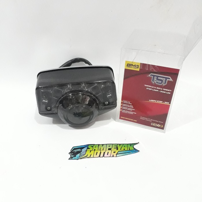 Stoplamp Lampu Stop Variasi Led Plus Reteng Sein Kaca Hitam Cb100 100 Barang Langka