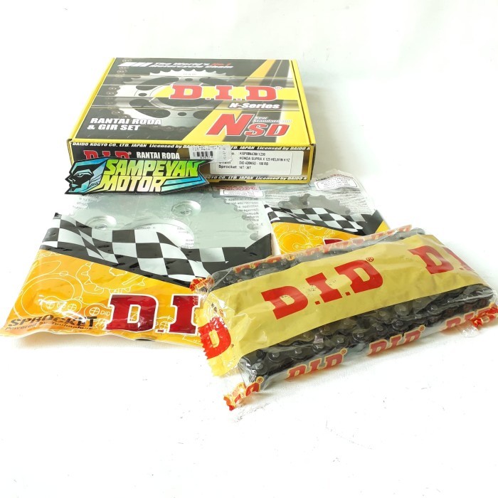 Girset Gir Ger Gear Set Honda Supra X 125 Helm In Kyz Did Barang Langka