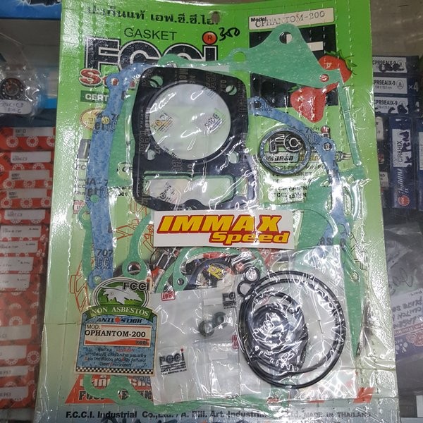 Paking Full Set Phantom 200 Tiger 2000 Thailand Gasket Packing Fulset Fcci Blok Head Magnet Kopling 