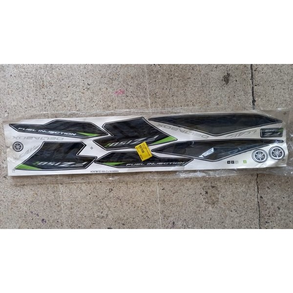Original Impor Malaysia Fz150I Fz150 Hitam Nvl Vixion New Nos Striping Full Set Bodi Livery Lis Body