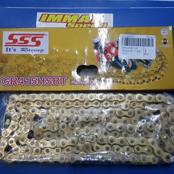 Rantai Sss 415Hsbt 150L Rante Sss Racing 415 Hsbt 150 L R25 Ninja 250 Tipis 250R 250Fi N250 Cbr250Rr