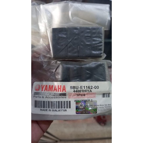 Ygp Original Genuine Part Karet Absorber 2 Blok 125Z Y125Z 5Bu-E1162-00 Peredam Getaran Block Barang