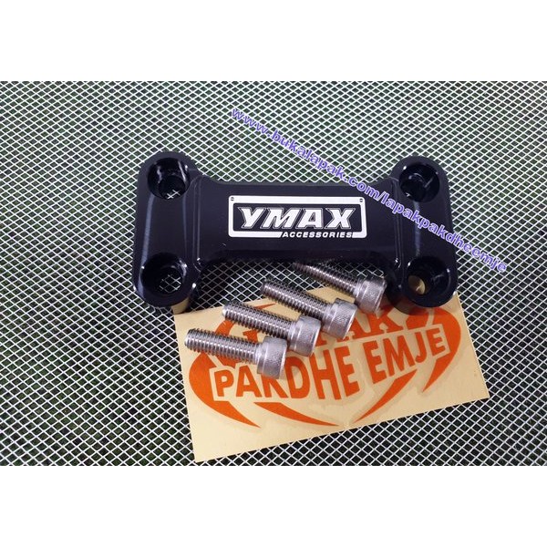 Raiser Ymax Original Thailand Rx King Scorpio Vixion Nvl Xride Tutup Klem Stang Riser Y Max Alumuniu