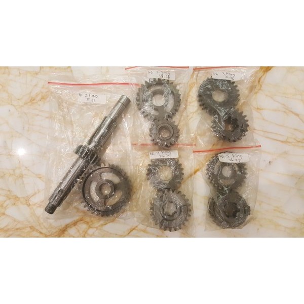 Rasio Ratio Gigi Racing Rx King 15-32 18-28 21-26 23-24 26-24 Rxking Rxk Kuat Balap Reso Drag Harian