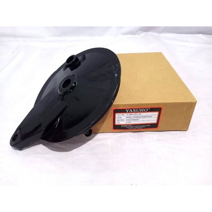 Panel Tutup Tromol Belakang Hitam Rx King Rxking Yasuho Barang Langka