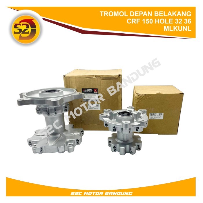 Tromol Depan Belakang Crf 150 Hole 32 36 Mlkunl Barang Langka