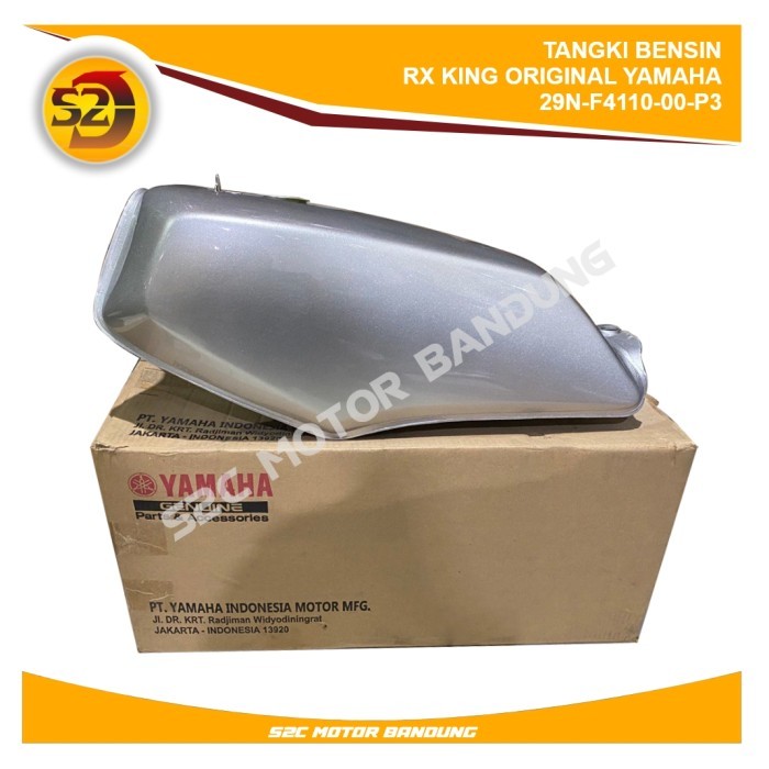 Tangki Bensin Rx King Rxking Silver Original Yamaha 29N-F4110-00-P3 Barang Langka