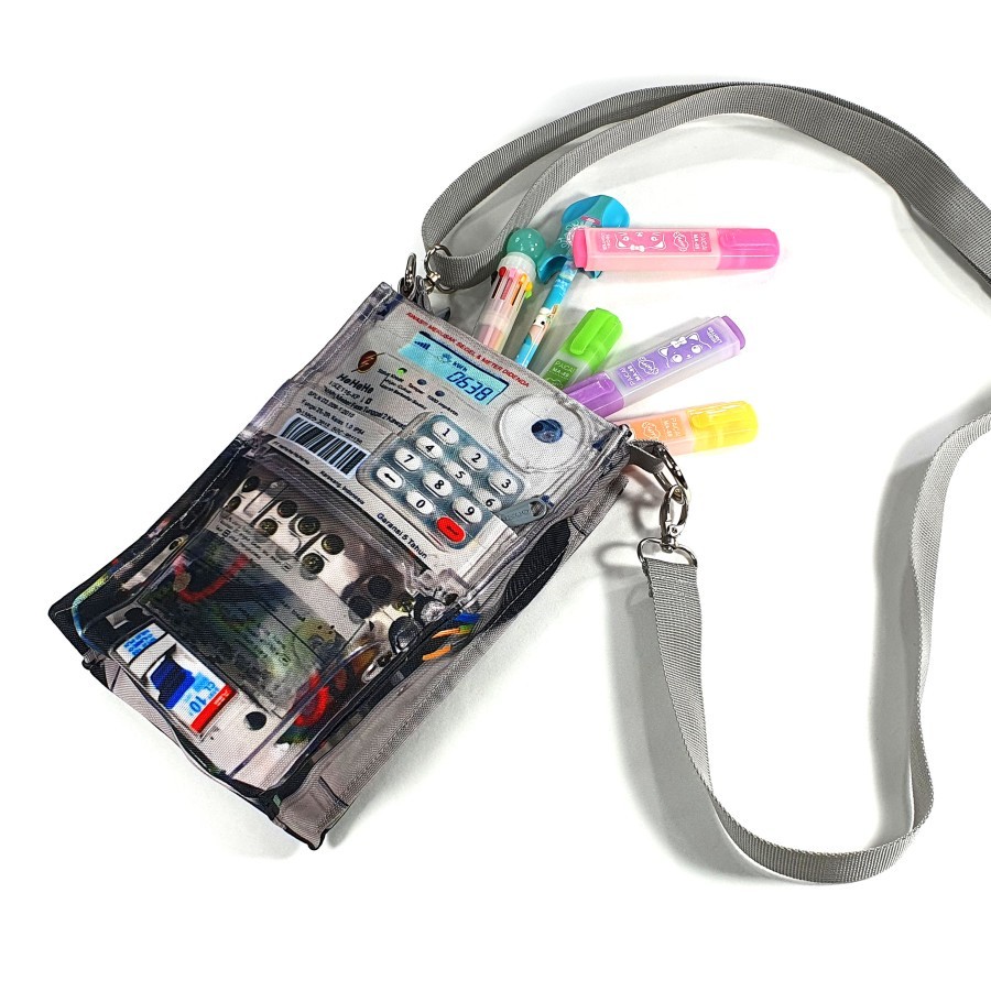 Tas Mini Parodi Meteran Listrik Meter KWH Kado Ultah Tukang Listrik kado lucu unik