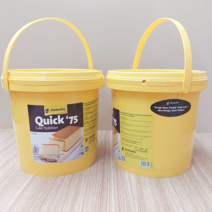 

Zeelandia Quick 75 Emulsifier 1 Kg- Sp Pengembang Kue Penstabil Terlaris