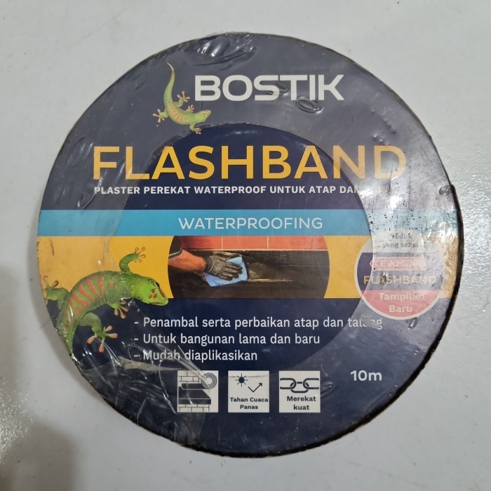 LEM TALANG FLASHBAND ROLL / LAKBAN PENAMBAL PENUTUP BOCOR ATAP