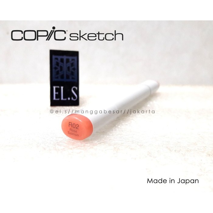 

TERBARU! Copic Sketch Marker R02 ROSE SALMON ( CSM )