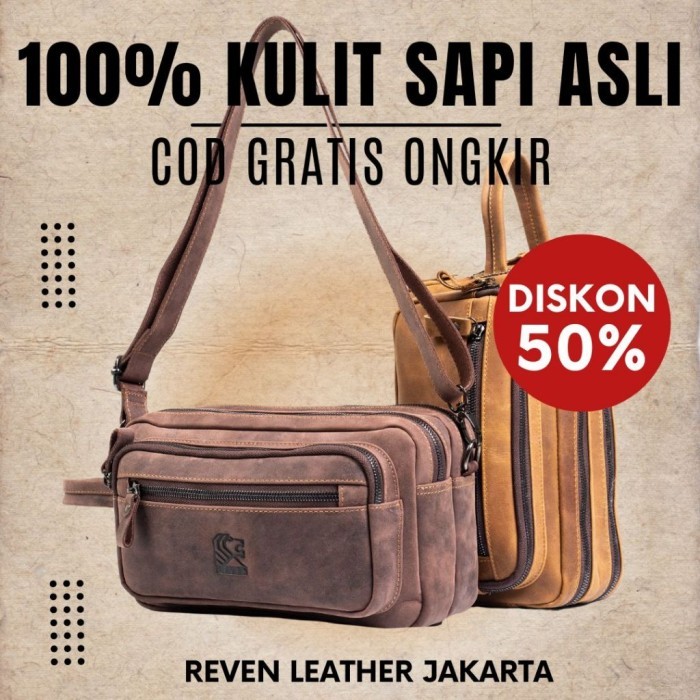 

TERLARIS REVEN LEATHER JAKARTA - NAKULA TAS TANGAN CLUTCH PRIA POUCH PRIA HANDBAG PRIA KULIT ASLI