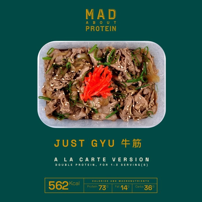 

[Ala Carte] Just Gyu - Mad About Protein Frozen Mealprep Termurah