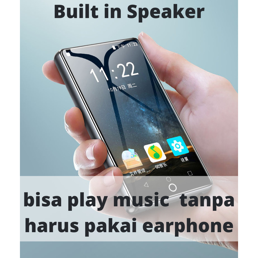Benjie N20 Mp4 Mp3 Player 4 Inchi Wifi Bluetooth Android 8