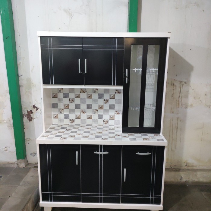 Lemari Sayur / Rak Piring 3 Pintu (Khusus Daerah Bandung)