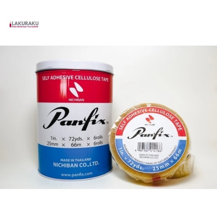 

Produk Terbaru Panfix Isolasi Bening 25Mm X 72 Yards 1 Inch Tape 1 Pak 6 Pcs Cod