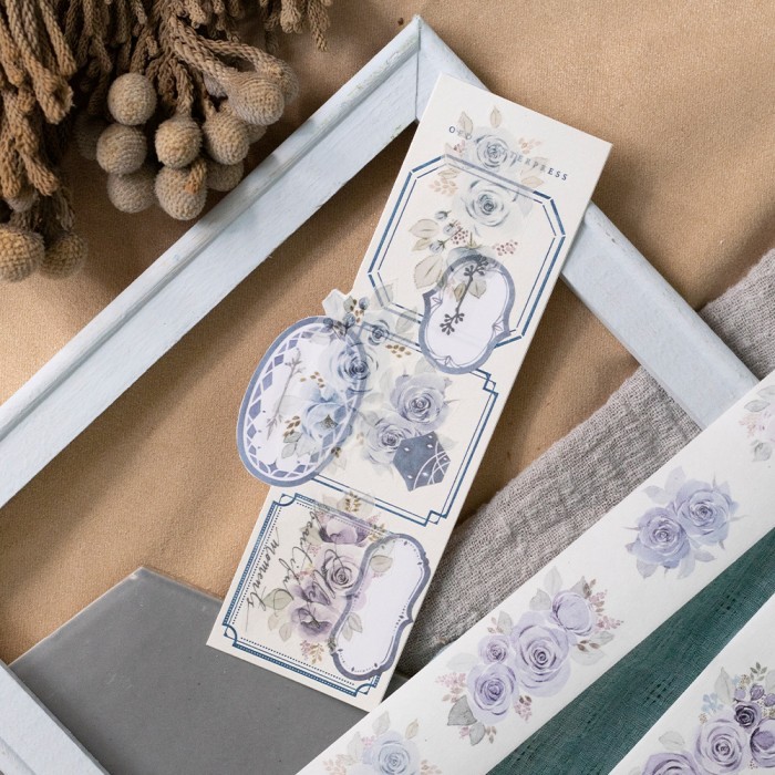

Produk Viral Loi Design - Blue Rose - 3Cm Washi Tape Packing Aman