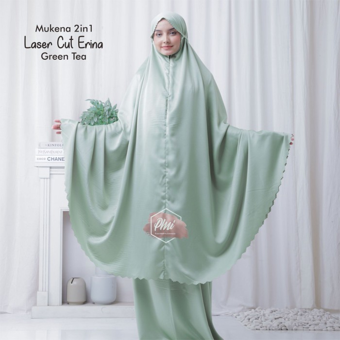READY MUKENA 2IN1 PREMIUM LASER CUT ERINA