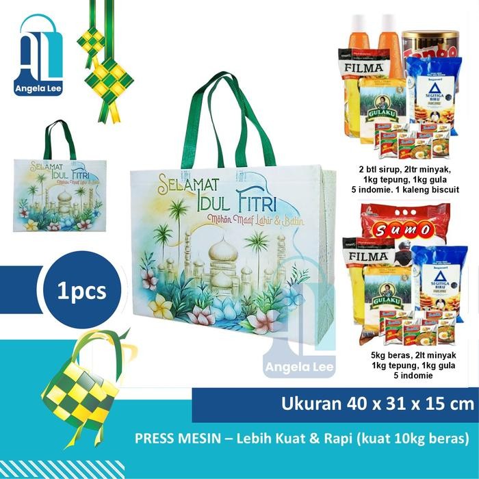 

Tas Lebaran Idul Fitri Sembako Ramadhan Tebal Kaku Eksklusif Fullprint
