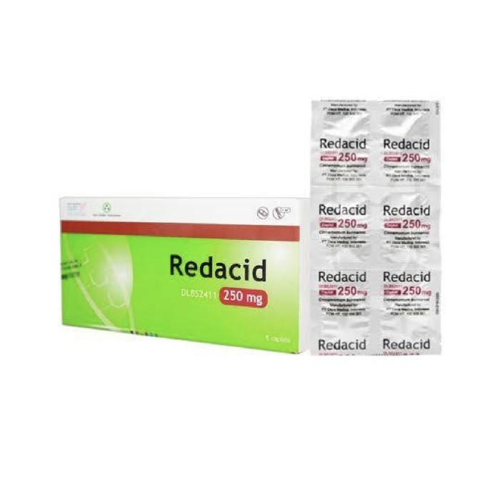 

Redacid 250 Mg ( Per Box )