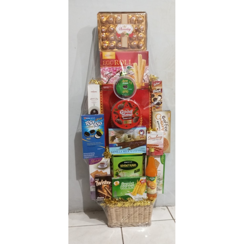 

Parcel Lebaran 2024 (15) Makanan Kering Hampers Murah Meriah