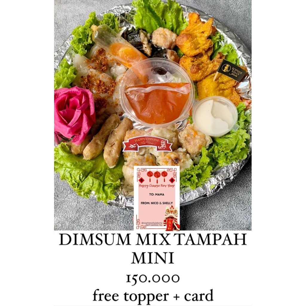 

Dimsum Mix Tampah Mini / Paket Imlek / Cny Edition - Ready