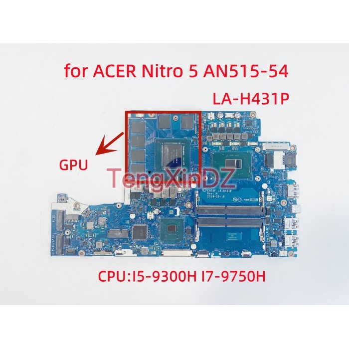 ACER Nitro 5 AN515-54 Laptop Mainboard-EH50F LA-H431P Mesin