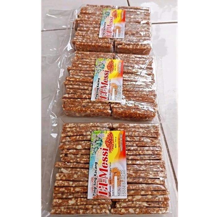 

terbaru !!! 3pack ting ting kacang 1 kg ready