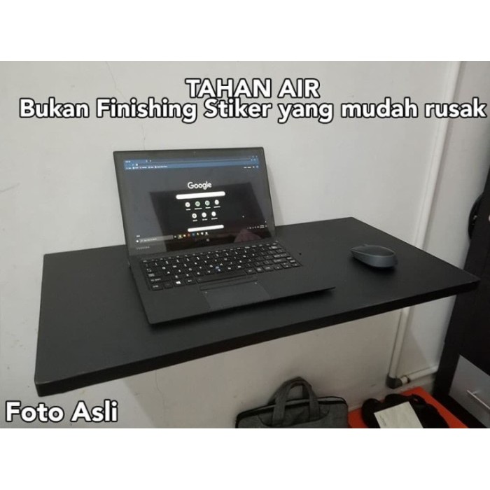 Paling Murah Meja Lipat Dinding Tempel Tembok Gantung Kerja Belajar Laptop+Bracket