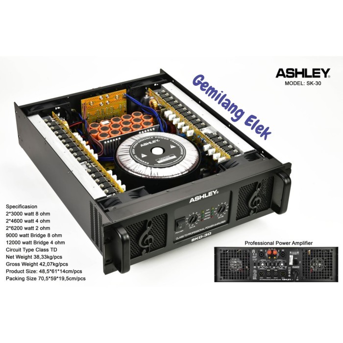 PROMO Power ASHLEY SKD 30 Class TD Original