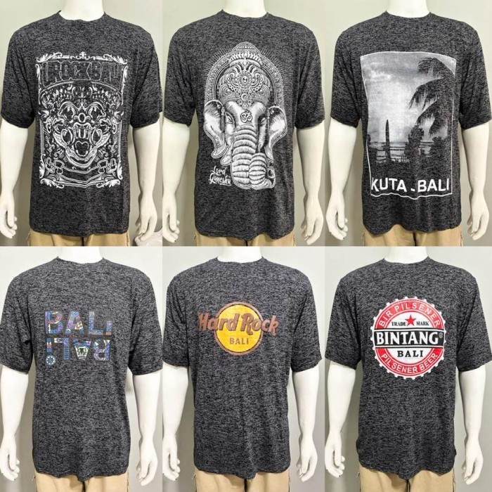:>:>:>:>] Kaos keren gambar khas Bali distro pria kain serat