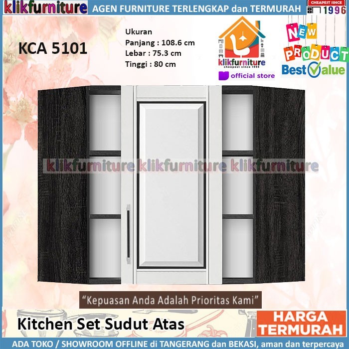 KCA 5101 SUCITRA KITCHEN SET SUDUT ATAS
