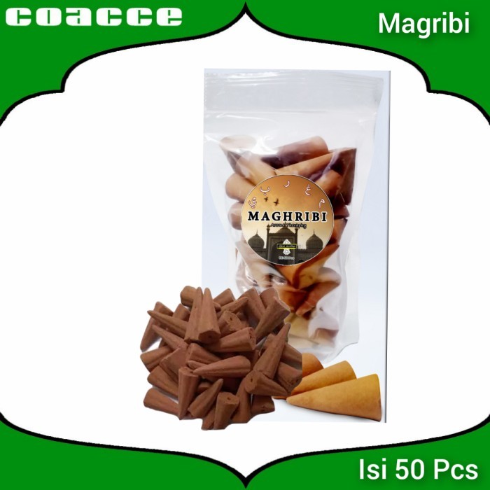 BUHUR KERUCUT AROMA MAGRIBI ISI 50 PC DUPA KERUCUT