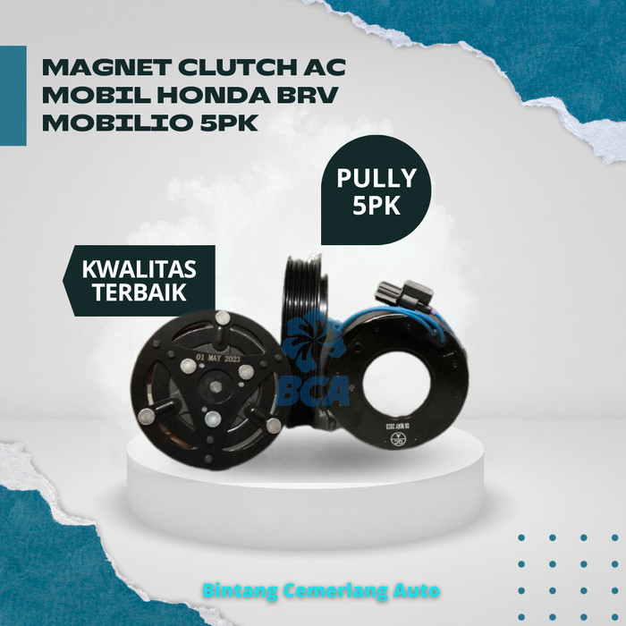 Magnet Clutch Ac Mobil Honda Brv Mobilio 5Pk