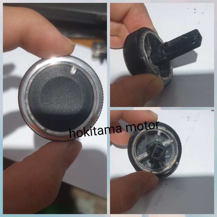 KNOP KNOB AC HILUX TOYOTA HILUK PUTERAN TUAS AC HILUX ASLI