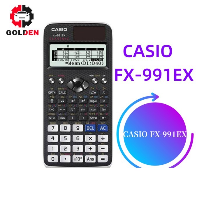 

Terlaris CASIO FX-991EX - Kalkulator Sekolah/Kuliah - Internasional - Classwiz - 552 fungsi SALE