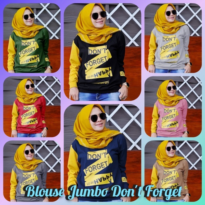 Blouse Jumbo Don't Forget