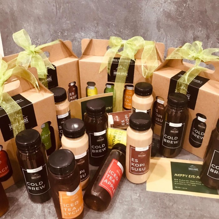 

Lebaran Hampers Set Es Kopi Susu Variety Pack With Custom Note,Package Original Dan Terpercaya