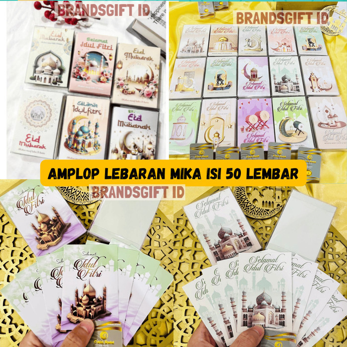 

Terlaris Amplop Angpao Lebaran Idul Fitri Premium 7 x 10 CM isi 50 Lembar SALE