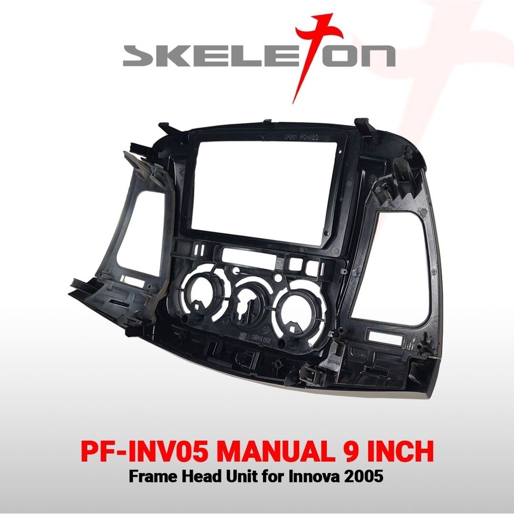 Frame Headunit 9 inch Innova 2005 - 2010 type V AC Digital atau type G AC Manual