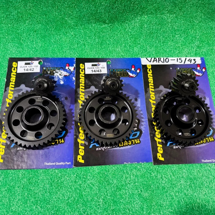 Gear Rasio Ngo Racing Gigi Rasio Buat Vario 125 / Vario 150 / Pcx Cbu