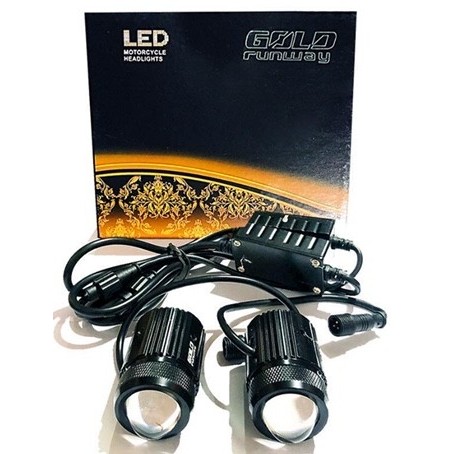 Lampu Led Gold Runway Mini Driving Light D2 Super Bright