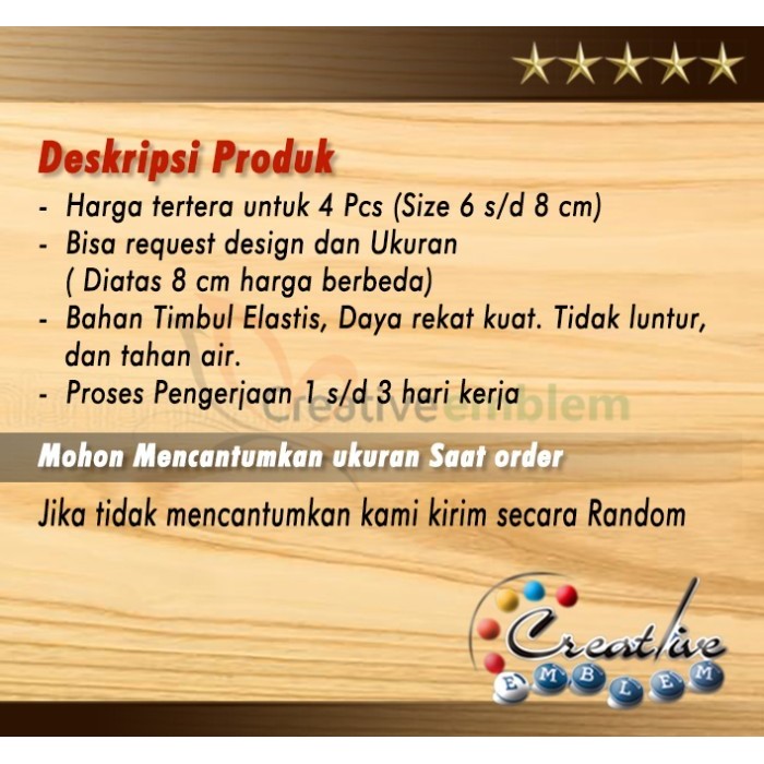 SALE TERLARIS STICKER TIMBUL TUTUP DOP HRE PERFORMANCE WHEELS BLACK BIG 4 PCS READYY