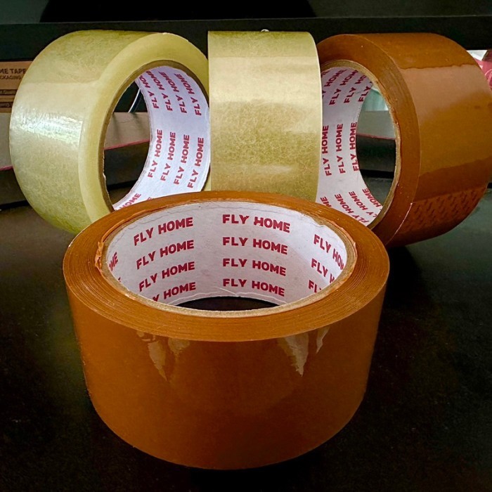 

Ready Stock Flyhome Lakban Bening 1 Dus 90Yard 48Mm X 90Yard 2Inchi Eco Instan Cod