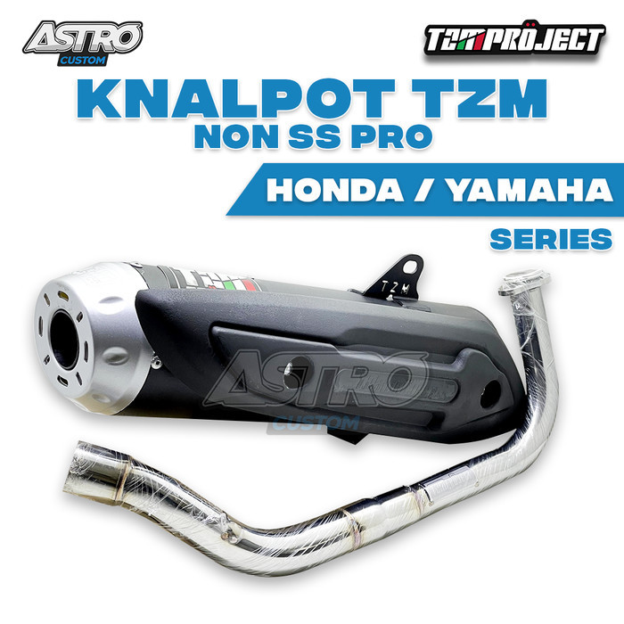 Knalpot Tzm Beat New Deluxe Genio Scoopy New Prestige Full Package Pnp