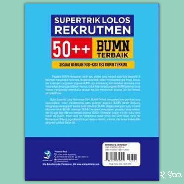 

Terbaru Buku Latihan Soal Tes Masuk Bumn Terbaik Best Seller Ori Original Promo