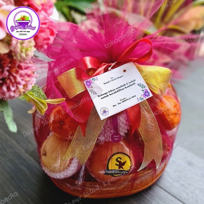 

HAMPERS / PARCEL BUAH PREMIUM + FREE KARTU UCAPAN