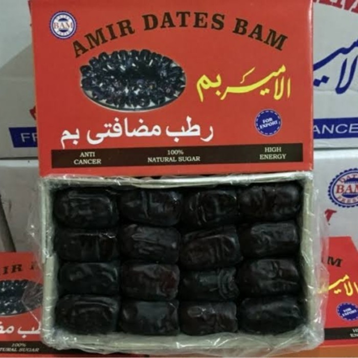 

KURMA AL AMIR IMPORT DARI IRAN 1DUS ISI 12KOTAK