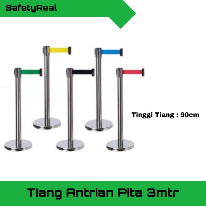 

TERBARU Tiang Antrian Stainless Pembatas Baricade Tiang HOT SALE!